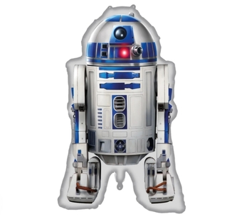 Fóliový balonek Star Wars R2-D2 – tvar droid, 101 x 73 cm