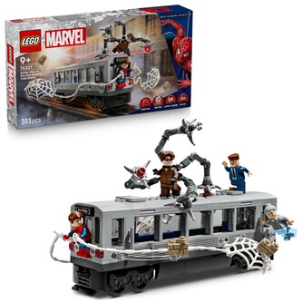 LEGO® ǀ Marvel 76321 Spider-Man vs. Doc Ock: Scéna v metru