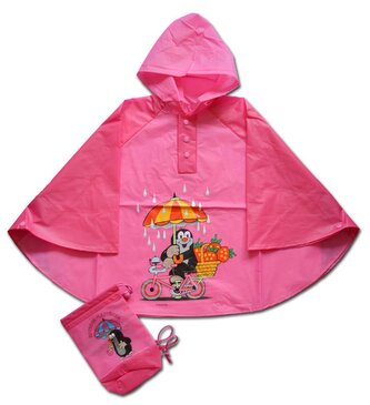 Pelerína Krtek, Pidilidi, PL0002-03, růžová - 104