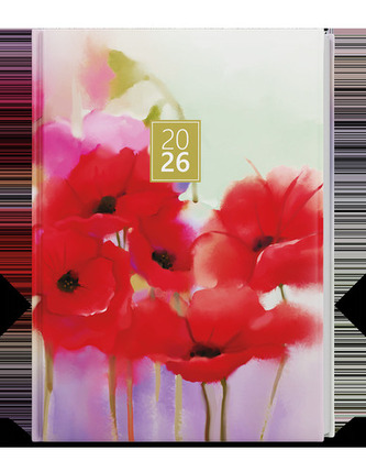 Denní diář 2026 Adam Lamino B6 Máky Denní diář 2026 Adam Lamino B6 Máky