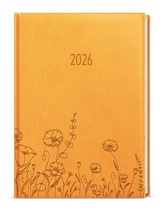 Denní diář 2026 David Vivella s ražbou A5 okrová Louka