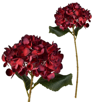 VIRIDIS Kwiat sztuczny Hortensja 47cmAW25