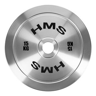 Ocelový olympijský kotouč HMS TOS150 15 kg