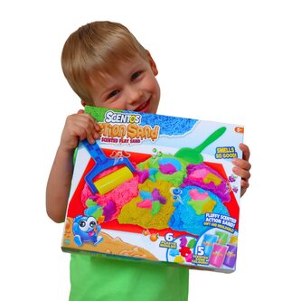 SCENTOS ST 45473 Pachnący piasek kinetyczny - zestaw z akcesoriami SCENTOS ST 45473 Pachnący piasek kinetyczny - zestaw z akcesoriami