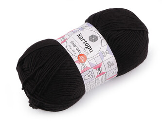 Pletací příze Baby One 100 g - 1 ks - 4 (940) černá