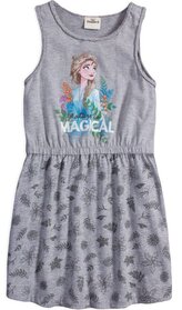 Dívčí šaty FROZEN magical, šedá, velikost: 104