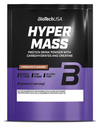 BioTech USA Hyper Mass 65g Příchuť: čokoláda