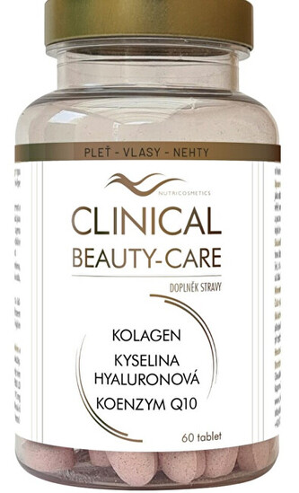Clinical Clinical Beauty-Care Kolagen + kyselina hyaluronová + koenzym Q10 60 tablet