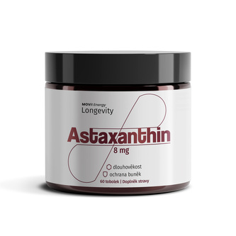 CZ MOVit LONGEVITY - Astaxanthin 8 mg, 60 tobolek