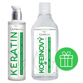 Clinical Keratin kúra 100 ml + kofeinový šampon 250 ml