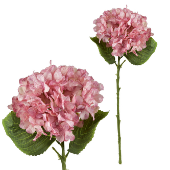 VIRIDIS Kwiat sztuczny Hortensja 52cmAW25