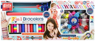 Zestaw piękności do zaplatania bransoletek MEGA CREATIVE 501290