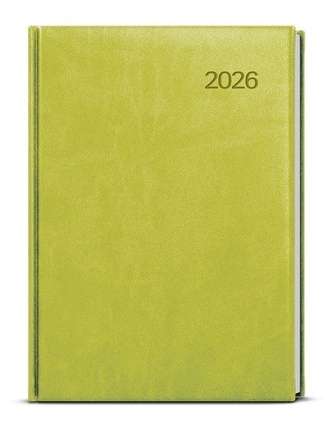 Denní diář 2026 Ctirad Vivella A5 zelená Denní diář 2026 Ctirad Vivella A5 zelená