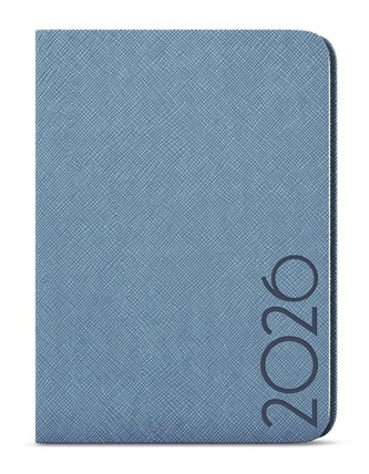 Týdenní diář 2026 Zoro Toro A5 modrošedá