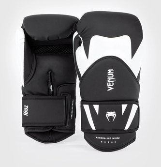 Boxerské rukavice Venum Challenger 4.0 černo-bílá Velikost: 12oz Boxerské rukavice Venum Challenger 4.0 černo-bílá Velikost: 12oz
