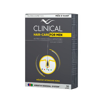Clinical Clinical Hair - Care for men 30 tobolek – kúra na 1 měsíce