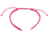 Polotovar na výrobu shamballa náramku - 10 ks - 2 pink
