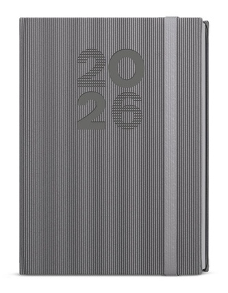 Týdenní diář 2026 Oskar Vigo A5 šedá