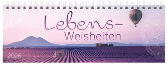 Tischquerkalender Trend Lebensweisheiten 2026