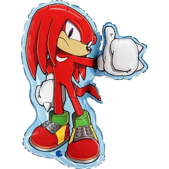 Foliový balonek Sonic - Knuckles, 66 x 55 cm