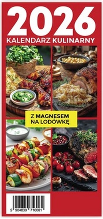 Poradnik kulinarny z magnesem na lodówkę 2026