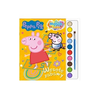 Peppa Pig. Maluję bo Lubię część 1. Wesołe zabawy