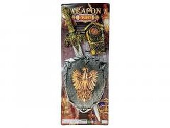 Zestaw rycerski tarcza i miecz