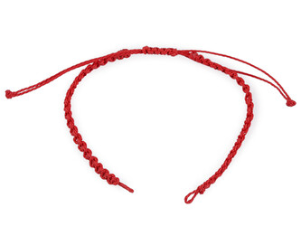 Polotovar na výrobu shamballa náramku - 10 ks - 3 červená