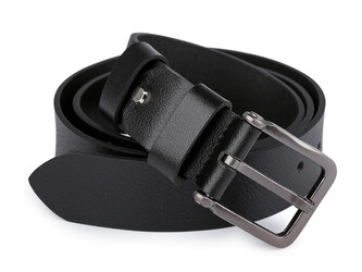 Pánský kožený pásek z buvolí kůže šíře 4 cm - 1 ks - 2 černá