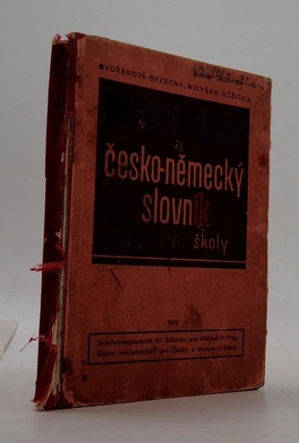 Německo-český a česko-německý slovník pro hlavní školy