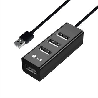HUB USB C-tech UHB-U2, 4x USB 2.0