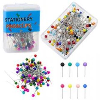 Szpilki krawieckie biurowe 100szt