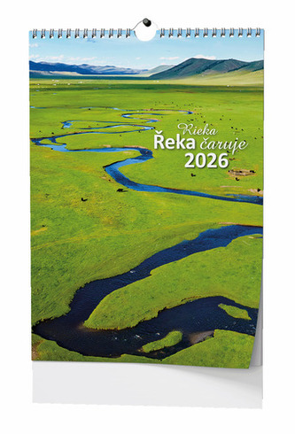 Řeka čaruje 2026 - nástěnný kalendář