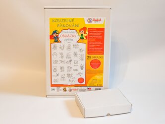 PÍSKOVÁNÍ Kreativní sada s pískem 25x A5
