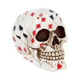Figurka Skull - Dead Mans Hand - Playing Card, 15 cm
