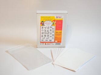 PÍSKOVÁNÍ Sada šablon 25x A5