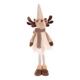 Sob - látková figurka, stojící, béžovo-hnědá