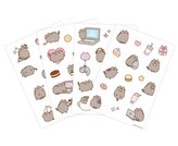 Set nálepek na elektroniku Pusheen: Momenty (set 17 x 23,5 x 1,5 cm)