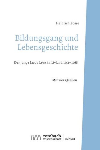 Bildungsgang und Lebensgeschichte