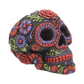 Figurka Skull - Day of the Dead - Sugar Blooms, 18 cm