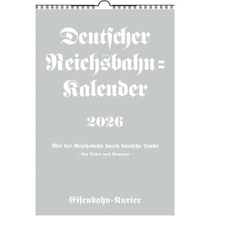 Deutscher Reichsbahn Kalender 2026