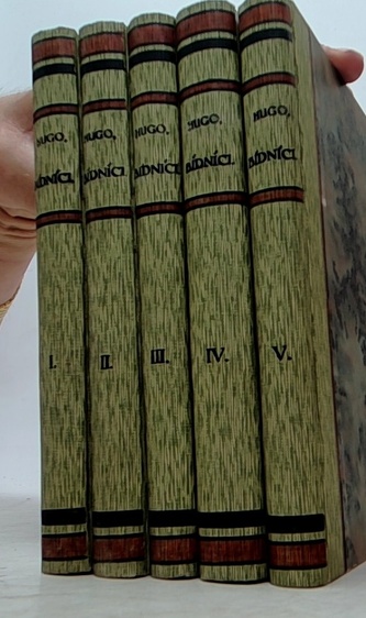 Bídníci (Les Misérables) I.-V. (komplet 5 svazků)