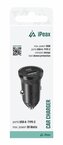 iPEAX Autonabíječka CL-04, PD, 30W, USB-C + USB-A černá