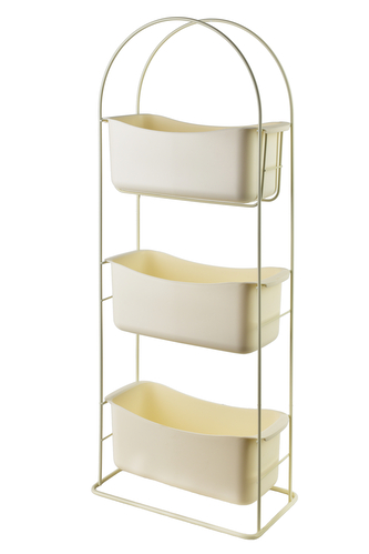 DEA BEIGE Półka 3 poziomowa 27,5x13x73cm