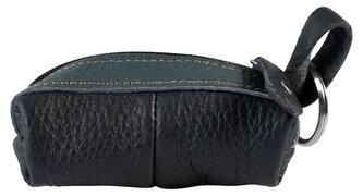 Excellanc Klíčenka kožená tmavě modrá