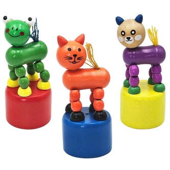 Dřevěné tančící zvířátko