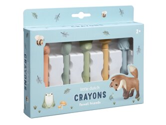 Voskovky 5 ks Forest Friends