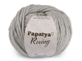Pletací příze Papatya Roving 100 g - 1 ks - 4 (13) šedá světlá