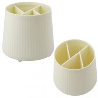 Organizer na kosmetyki 5 przegród beżowy