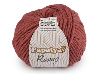 Pletací příze Papatya Roving 100 g - 1 ks - 3 (01) skořicová